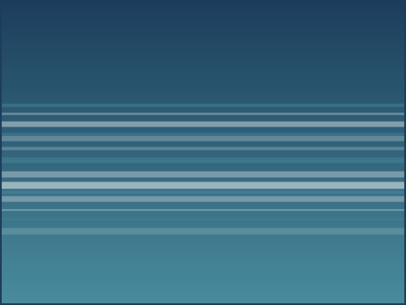 Horizontal bands of pale light across deep blue, like water seen level with the eye.